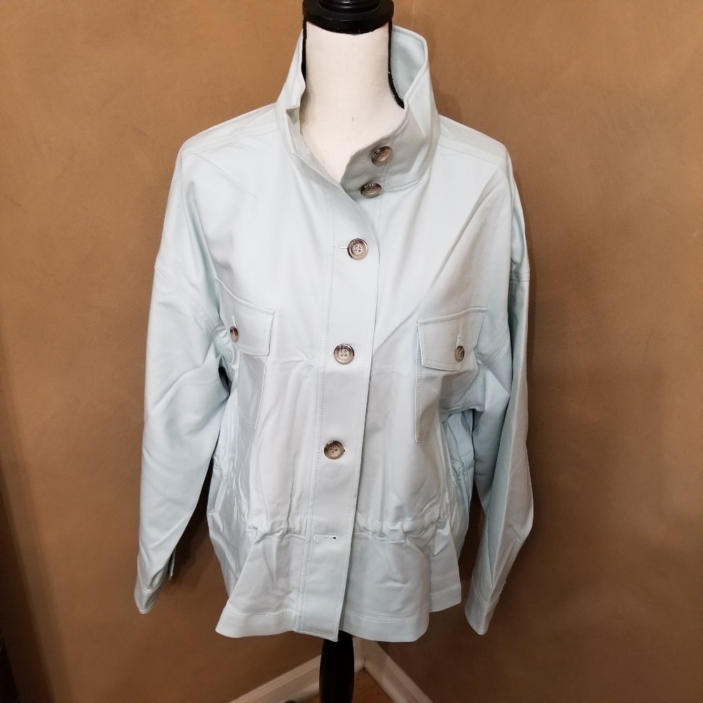 Ann Taylor Light Blue Jacket